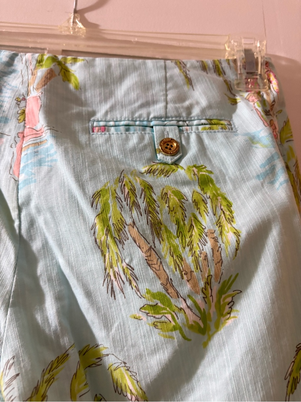 Lilly Pulitzer Original Tropical Print Straight Leg Pants - Picture 12 of 12